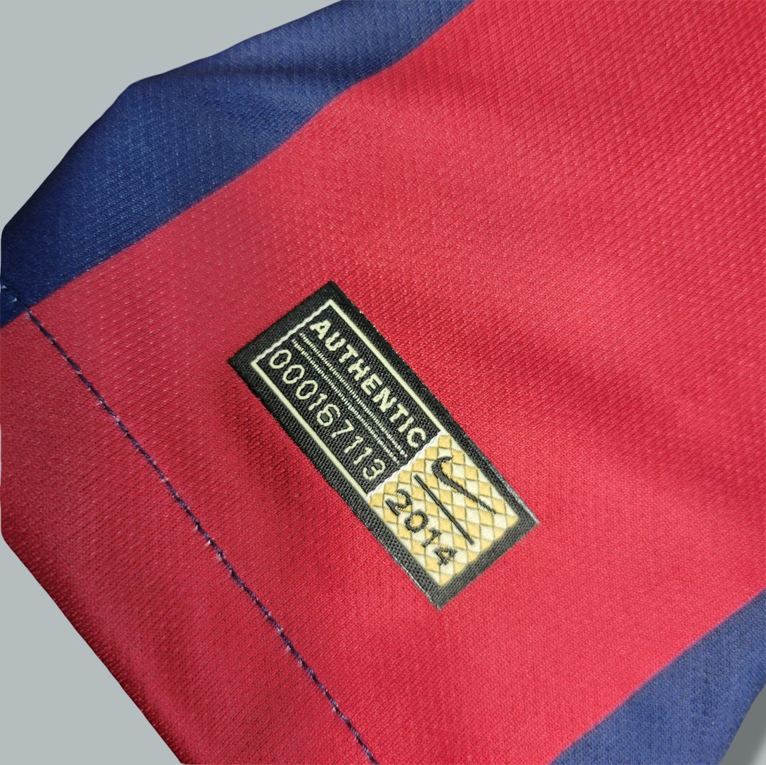 2014-2015 Barcelona Home Long Sleeve Kit