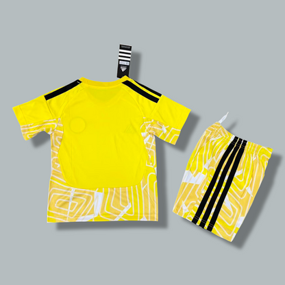 Scotland 26/27 Yellow Goalkeeper Kids Kit