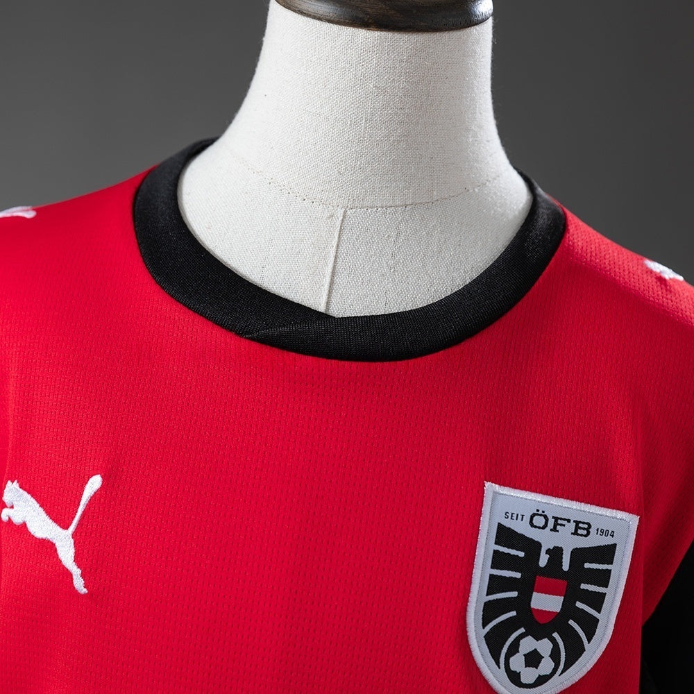 Austria World Cup 2026 Kids Home Kit