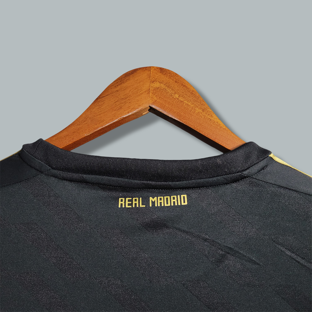 2011-2012 Real Madrid Away Black Long Sleeve Kit