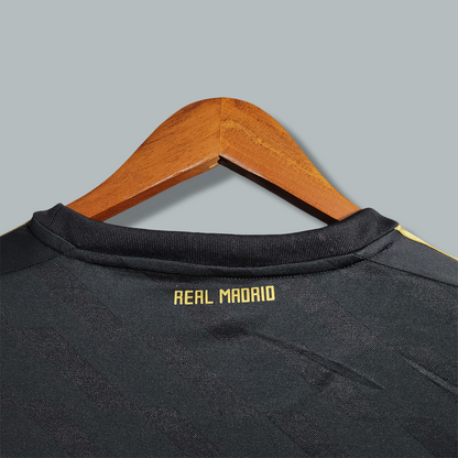 2011-2012 Real Madrid Away Black Long Sleeve Kit