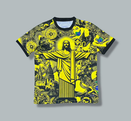 Brazil 25/26 "Jesus Yellow" Premium Kit