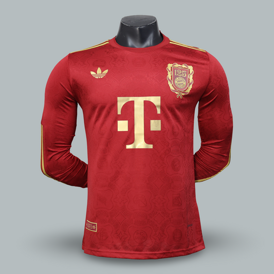 Bayern Munchen 25/26 "125th Anniversary" Player Edition Long Sleeve