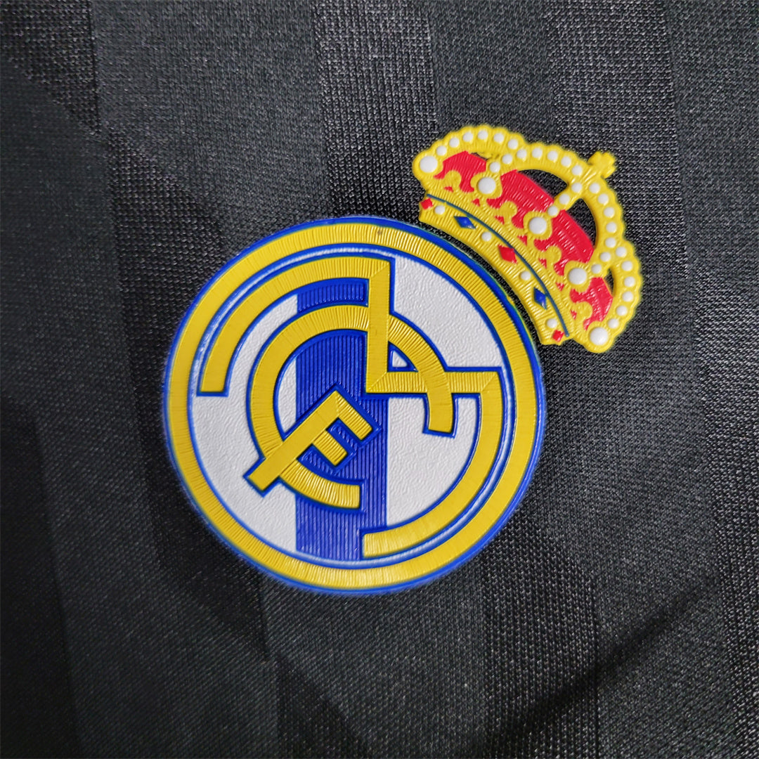 2011-2012 Real Madrid Away Black Long Sleeve Kit