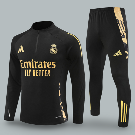 Real Madrid 24/25 Training Tracksuit "Golden Night"