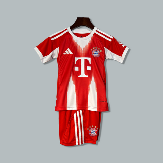 Bayern Munchen 25/26 Home Kids Kit