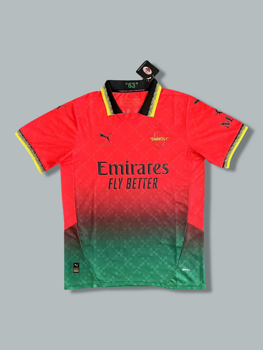 AC Milan 24/25 x Off-White "Ruby" Premium Kit