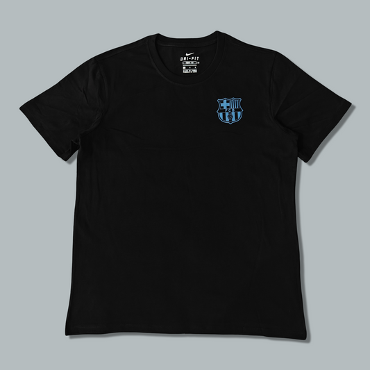 Barcelona 25/26 "Noir Crest" Premium T-Shirt