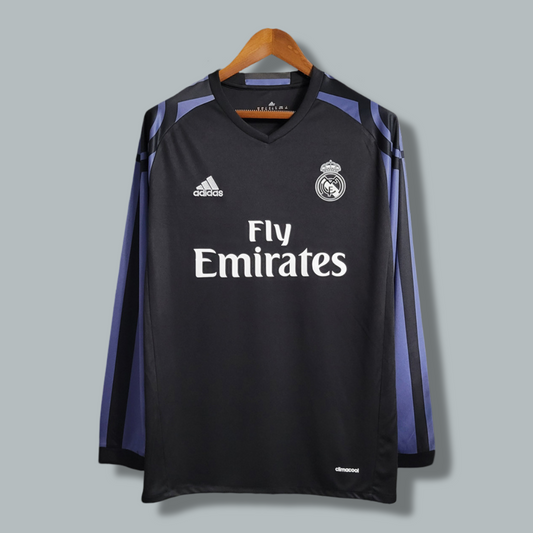 2016-2017 Real Madrid Third Away Long Sleeve Kit