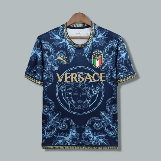 Italy 25/26 "Versace" Dark Blue Premium Kit