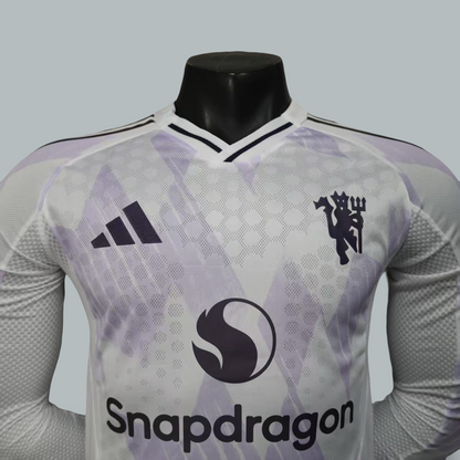 Manchester United 25/26 Away Player Edition Long Sleeve Kit