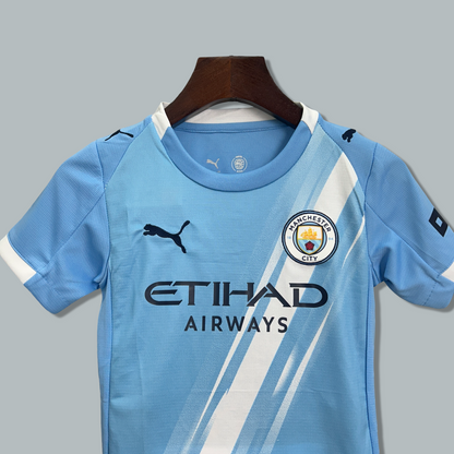 Manchester City 25/26 Home Kids Kit