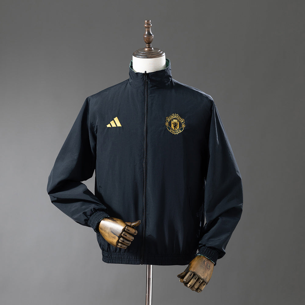 Manchester United 25/26 Track Jacket` Reversible