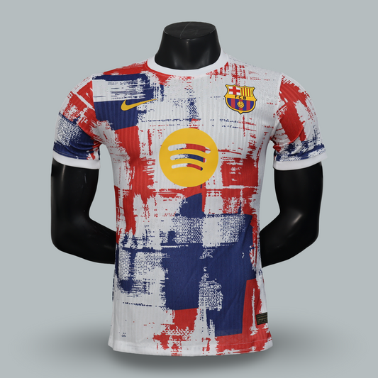 Barcelona 25/26 "Abstract Canvas" Player Version Premium Kit