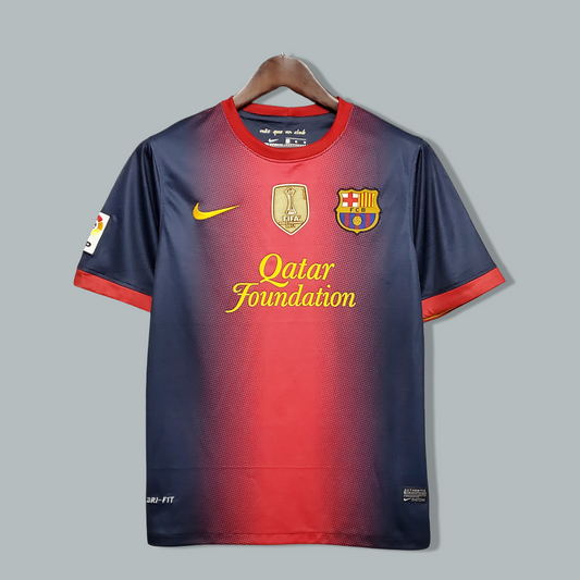 2012-2013 Barcelona Retro Home Kit