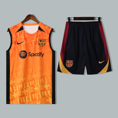 Barcelona 25/26 "Sunset Legacy" Sleeveless Jersey and Shorts Set