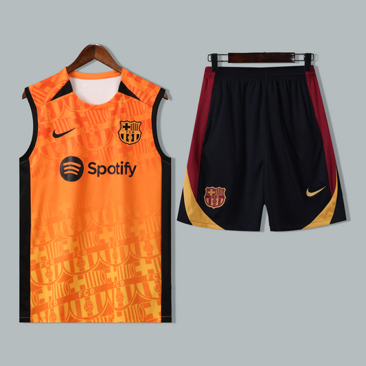 Barcelona 25/26 "Sunset Legacy" Sleeveless Jersey and Shorts Set