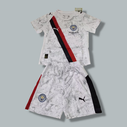Manchester City 25/26 Away Kids Kit