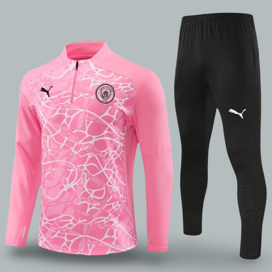 Manchester City 25/26 Training Tracksuit "Neon Pink"