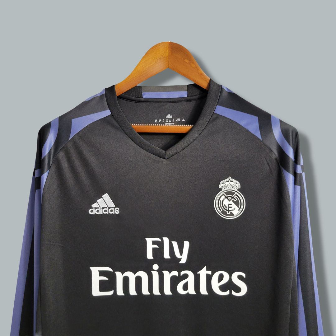 2016-2017 Real Madrid Third Away Long Sleeve Kit