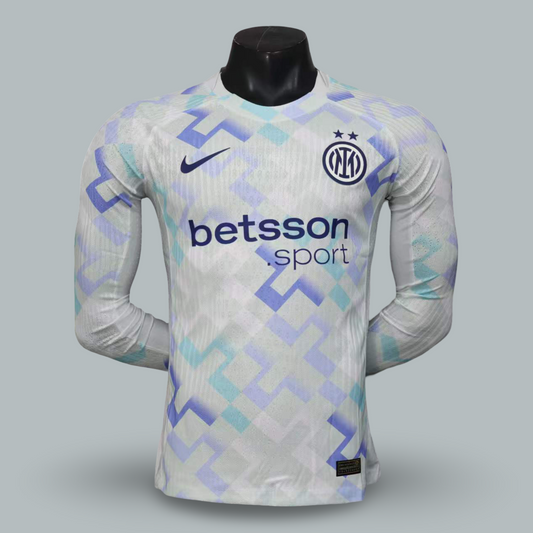 Inter Milan 25/26 Away Player Edition Long Sleeve Kit