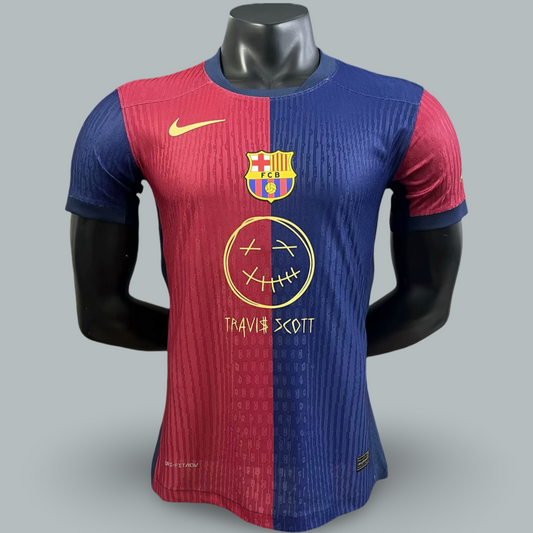 Barcelona 25/26 x Travis Scott Smile Home Kit