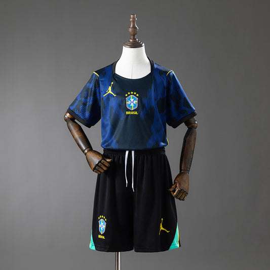 Brazil World Cup 2026 Kids Away Kit