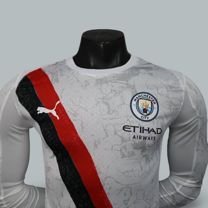 Manchester City 25/26 Away Player Edition Long Sleeve Kit