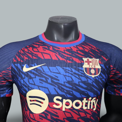 Barcelona 25/26 "Brush Stripes" Player Version Premium Kit