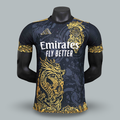 Real Madrid 25/26 "Golden Dragon" Player Version Premium Kit