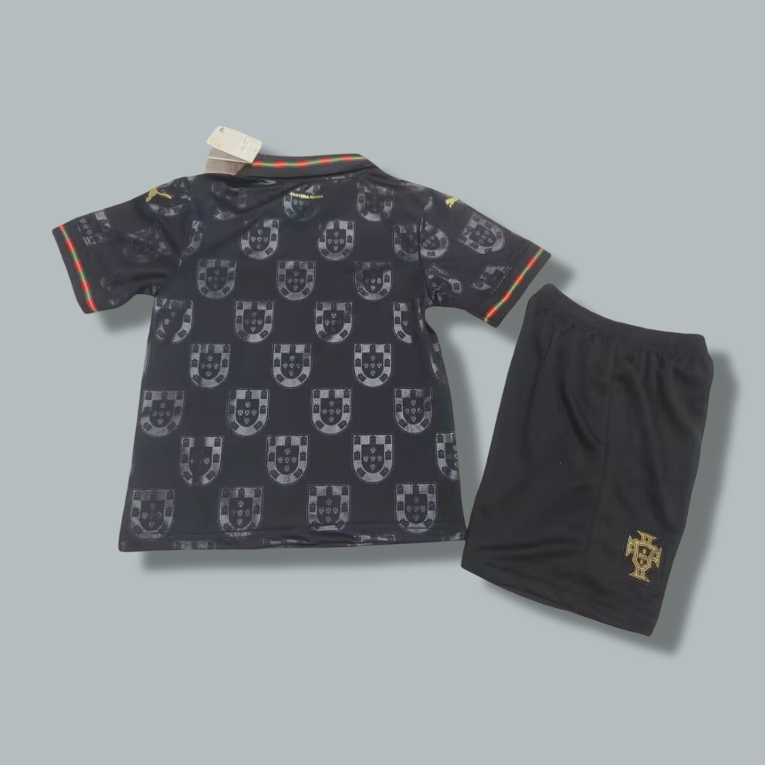 Portugal 25/26 "Black Panther" Premium Kids Kit