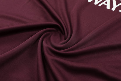 PSG 25/26 "Burgundy Wine" Sleeveless Training Jersey and Shorts Set