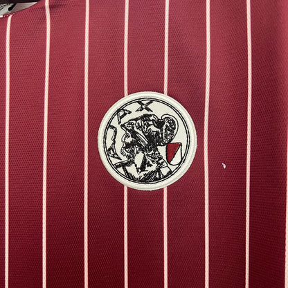 Ajax 25/26 "Vintage Burgundy Stripes" Premium Kit