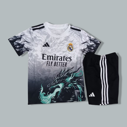 Real Madrid 25/26 "Emerald Flame" Premium Kids Kit
