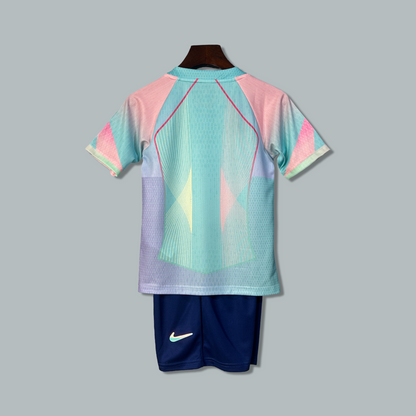 Barcelona 25/26 "Aurora Color" Premium Kids Kit