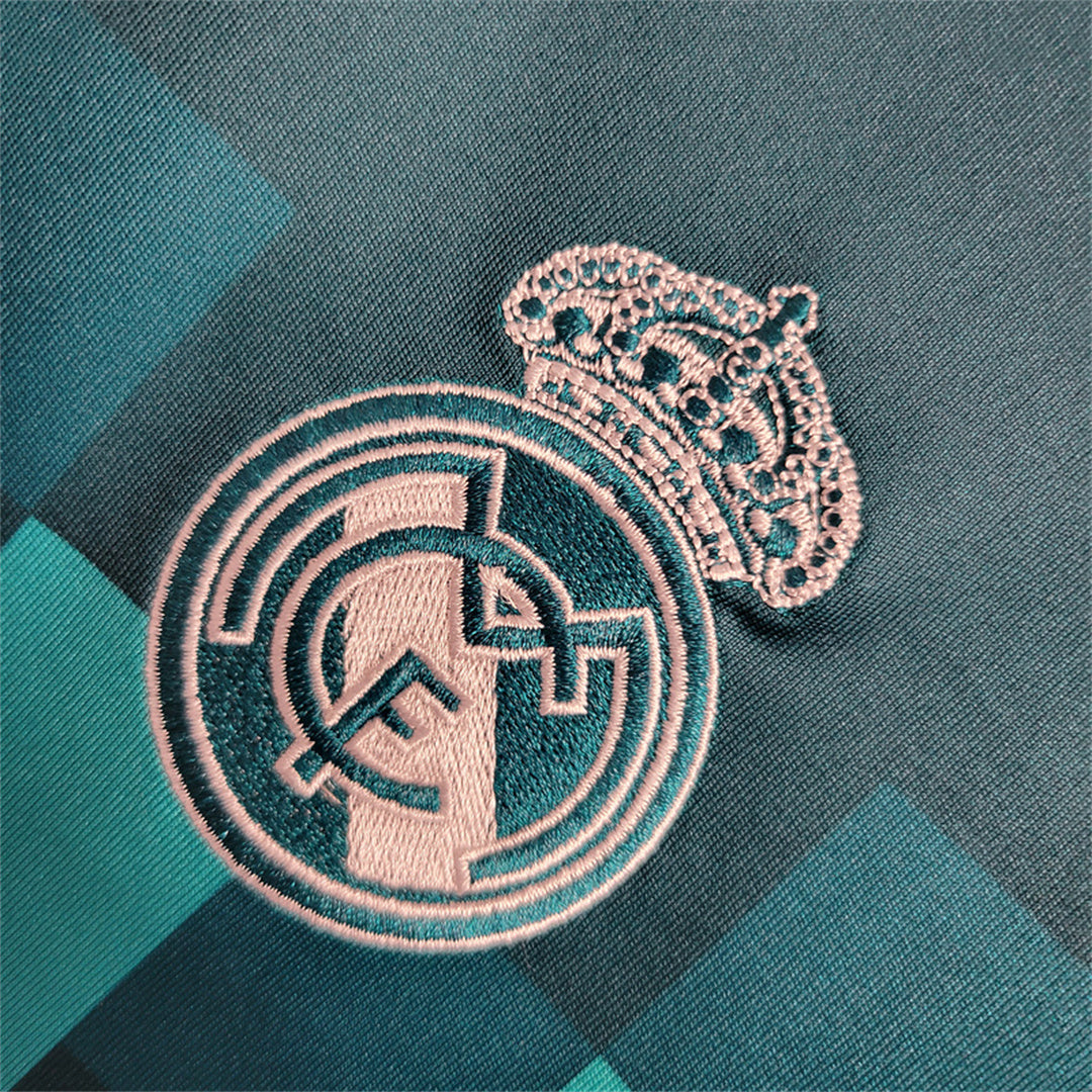 2017-2018 Real Madrid Third Away Long Sleeve Kit