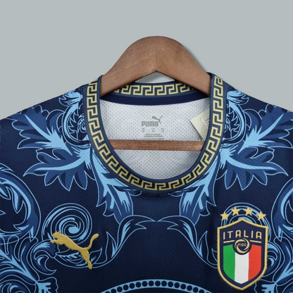 Italy 25/26 "Versace" Dark Blue Premium Kit