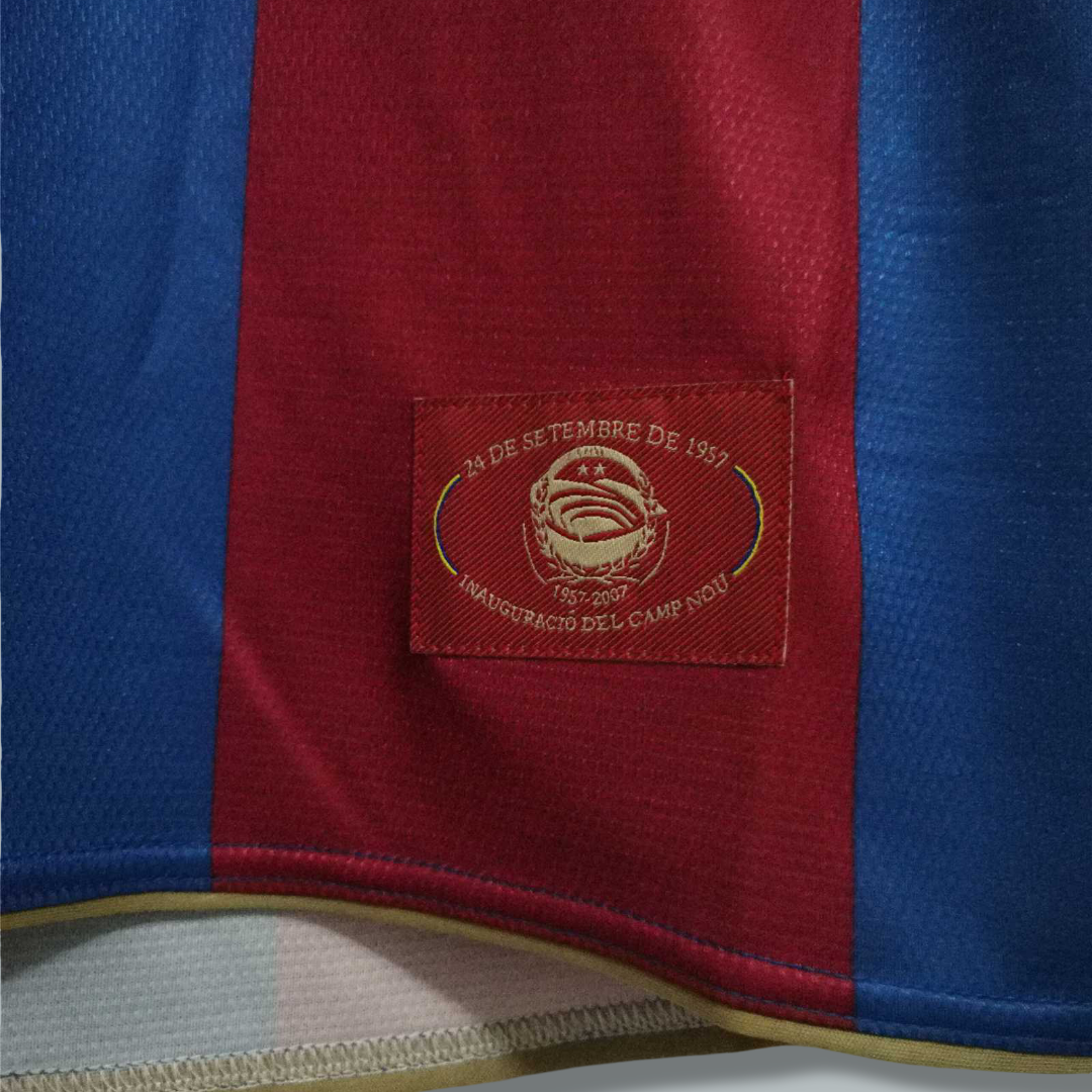 2007-2008 Barcelona Home Long Sleeves Kit