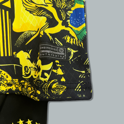 Brazil "Jesus" Yellow Kids Premium Kit
