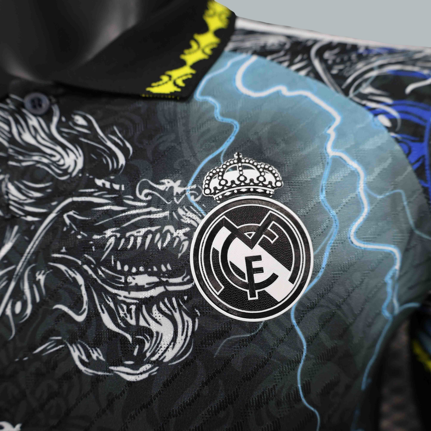 Real Madrid 25/26 "Storm Dragon Blue" Player Version Premium Kit
