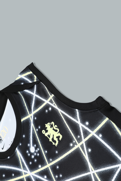 Chelsea 25/26 "Starlight Grid" Sleeveless Training Jersey and Shorts Set