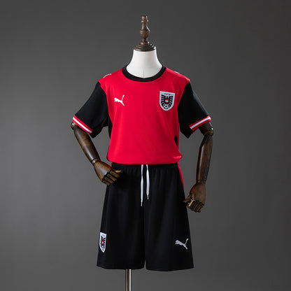 Austria World Cup 2026 Kids Home Kit