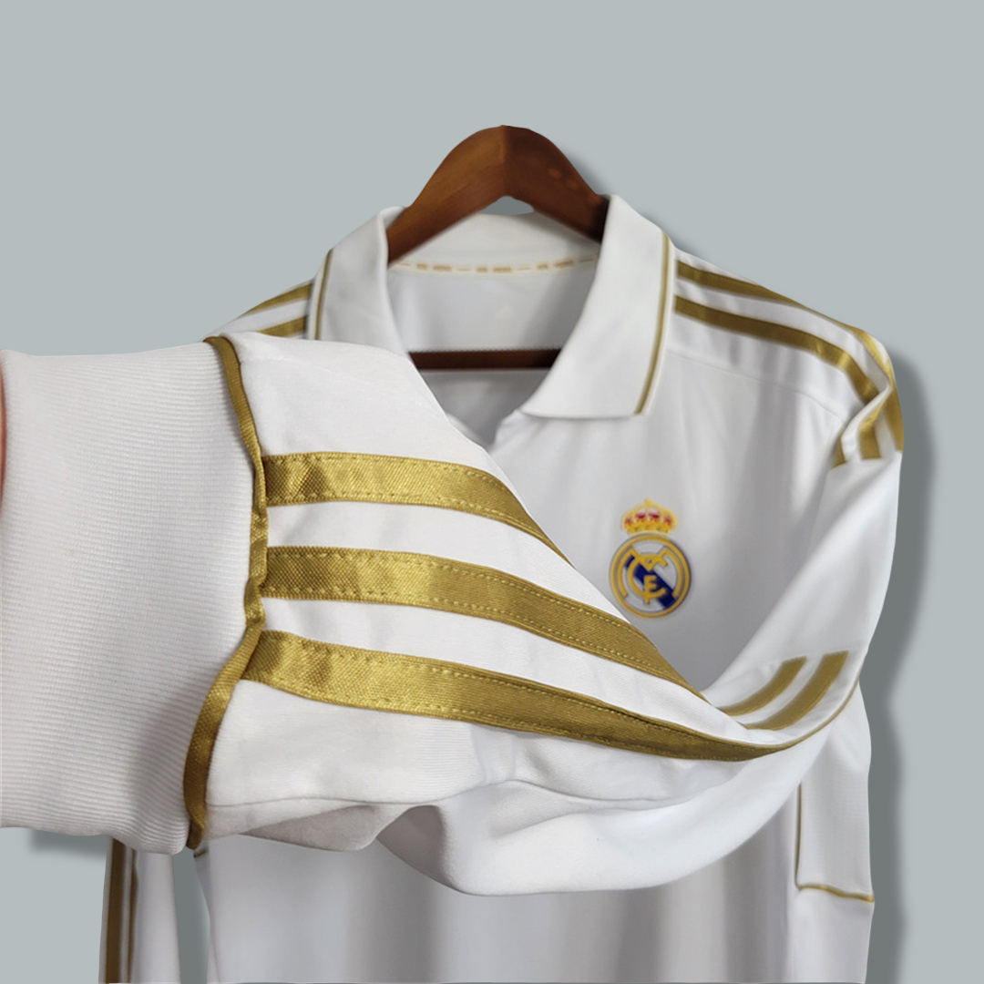 2011-2012 Real Madrid Home Long Sleeve Kit