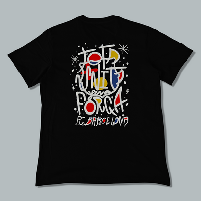 Barcelona 25/26 "Classic Crest Black" Premium T-Shirt