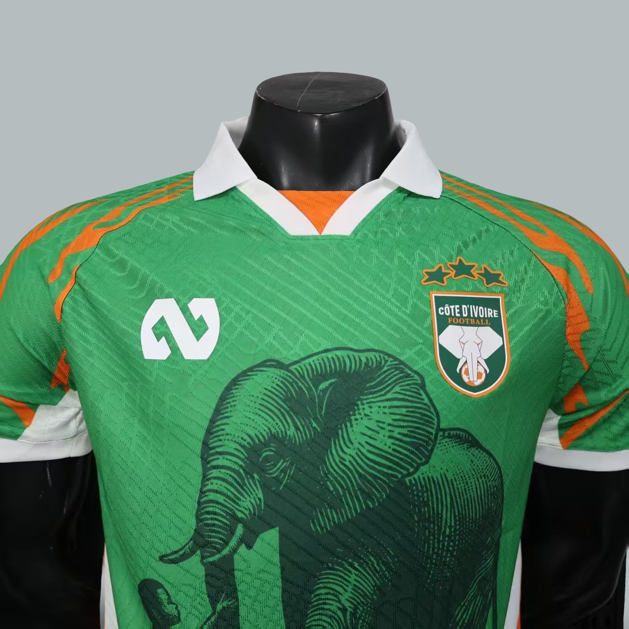 Ivory Coast 25/26 “Emerald Elephants" Player Version Premium Kit