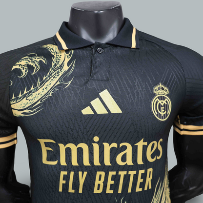 Real Madrid 23/24 "Golden Dragon" Player Version Premium Kit