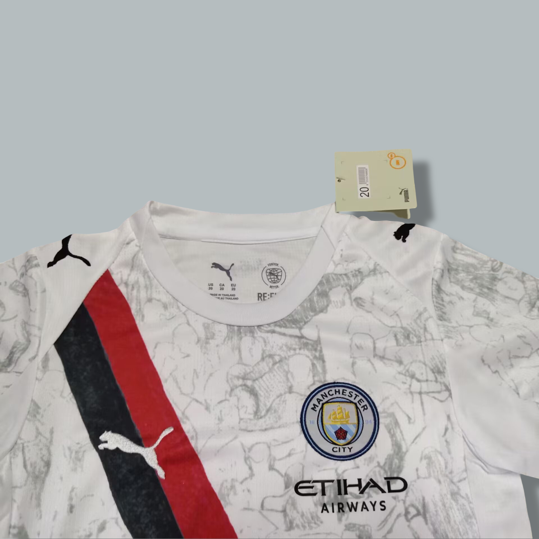 Manchester City 25/26 Away Kids Kit