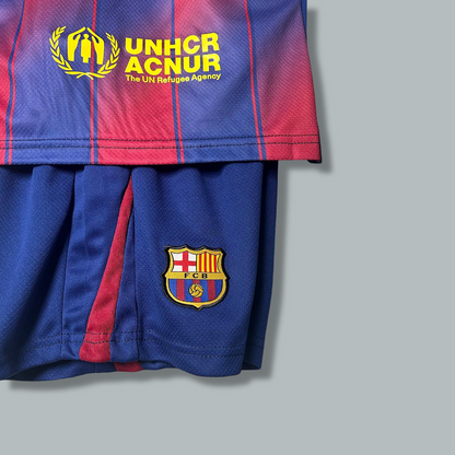 Barcelona 25/26 Home Kids Kit