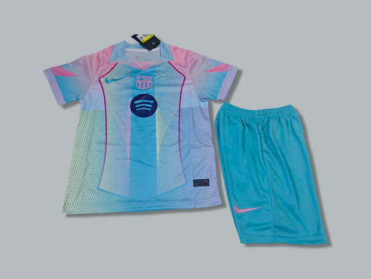 Barcelona 25/26 "Aura Spectrum" Premium Kids Kit