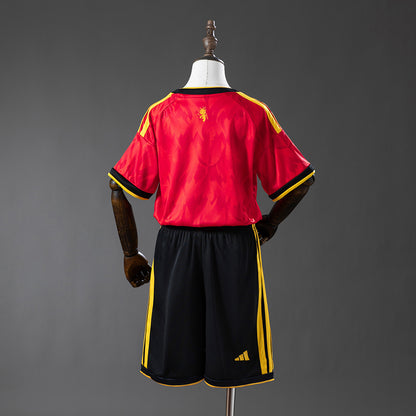 Belgium World Cup 2026 Kids Home Kit